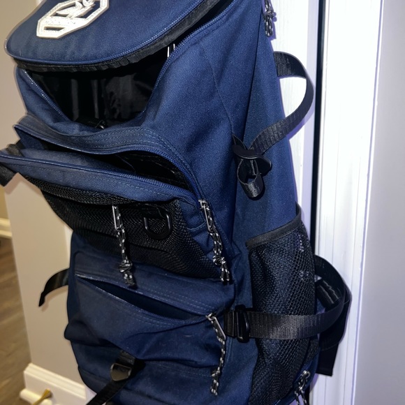Blue multiple functional backpack - Picture 2 of 4